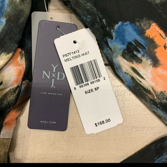 NYJD GEMMA Melting IKAT Print Dress - Picture 6 of 7